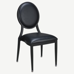 Quickship Deco Lotus Aluminum Stack Chair