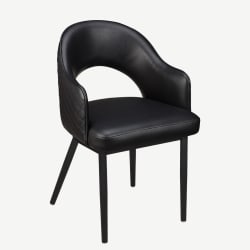 Invicta Metal Lounge Chair