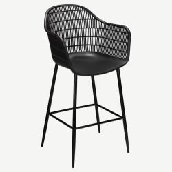 Alice Outdoor Resin Bar Stool