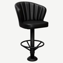 Premium Aria Bucket Swivel Bolt Down Bar Stool