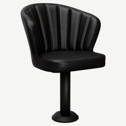 Premium Aria Bucket Swivel Bolt Down Chair
