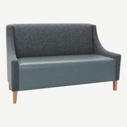 Torqela Plain Back Lounge Booth with Arms