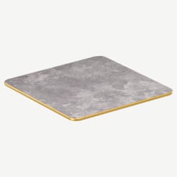 Custom Laminate Table Top with PVC Metallic Edge
