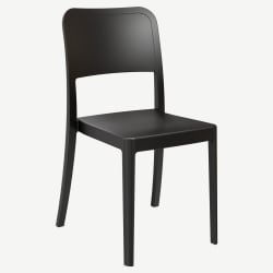 Parker Solid Back Outdoor Resin Chair