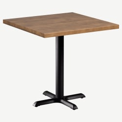 Premium Solid Wood Plank Restaurant Table