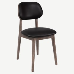 Gisselle Wood Chair with Padded Back