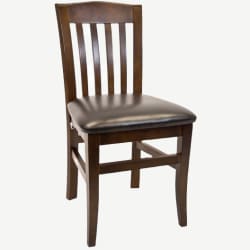 Vertical Slat Beechwood Chair