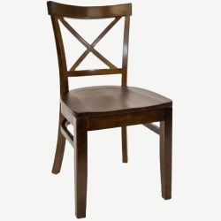 Beechwood X Back Restaurant Chair