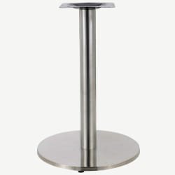 Round Stainless Steel Table Base