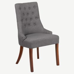 Extra Wide Button Tufted Parsons Chair