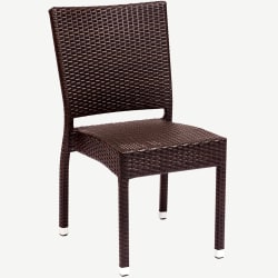 Felix Woven Chocolate Rattan Patio Chair