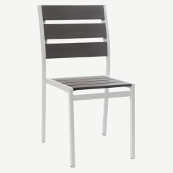 White Aluminum Patio Chair