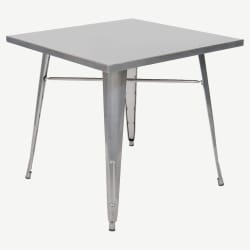 Metal Table in Clear Finish - Table Height