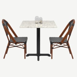 Paris Style Set with 2 Chairs