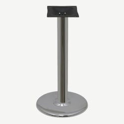 Chrome Rounded Table Bases - 30" Table Height