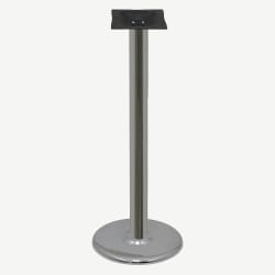 Chrome Rounded Bases - 42" Table Height