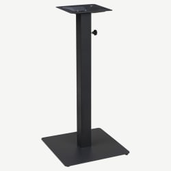 Carlo Outdoor Umbrella Table Base in Black - Bar Height