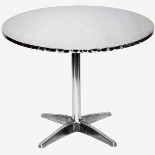 Stainless Steel Table Set Interior