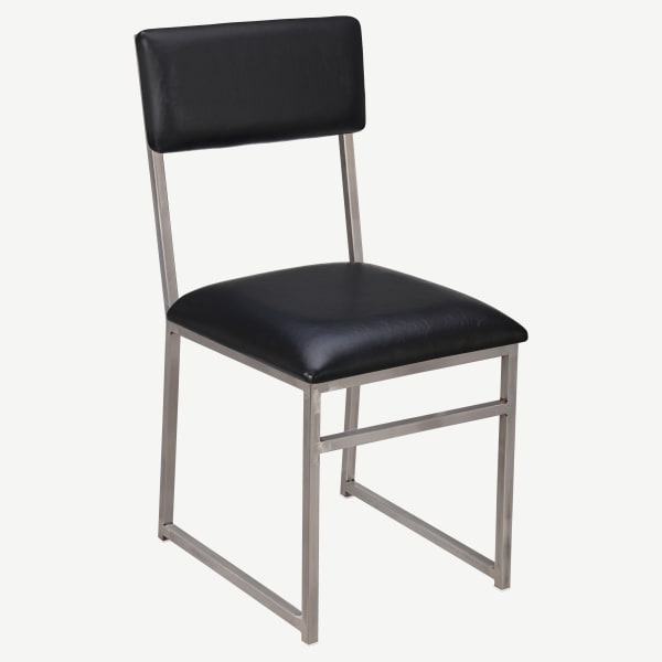 Indy Metal Chair with Padded Back Interior