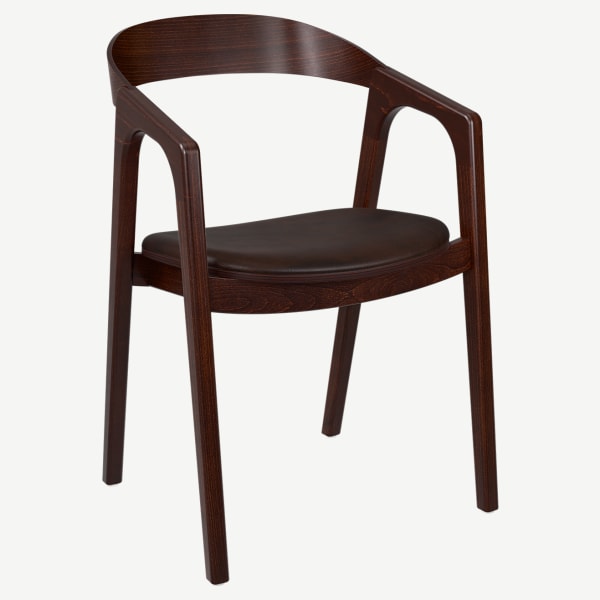 Astrid Wood Armchair Interior