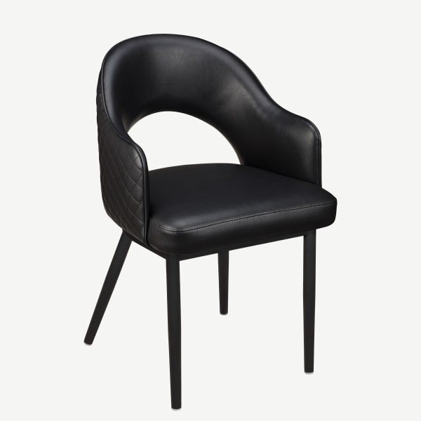 Invicta Metal Lounge Chair Interior