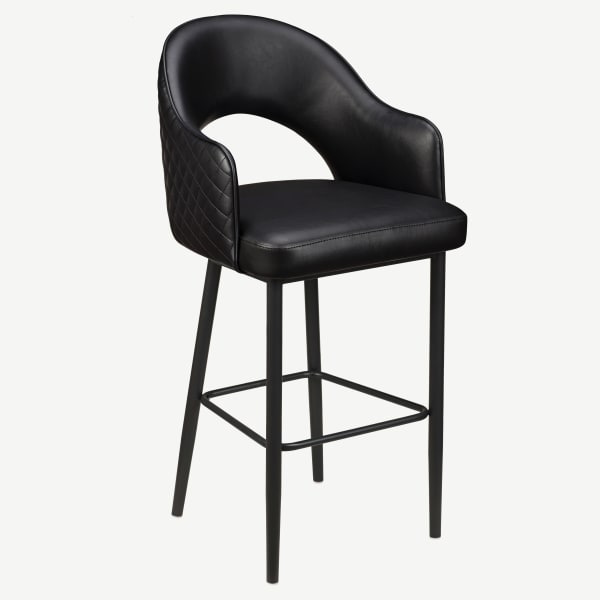 Invicta Metal Lounge Bar Stool Interior