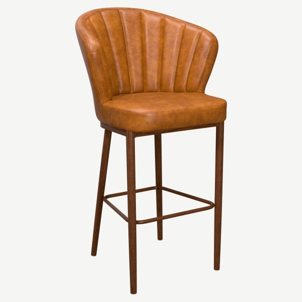 Premium Aria Metal Bar Stool Interior