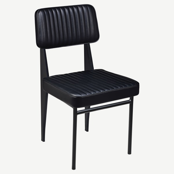 Leeds Padded Metal Chair Interior