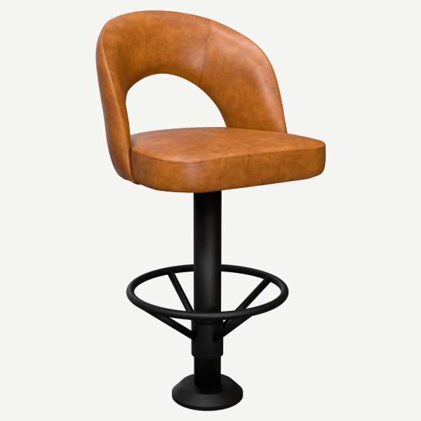 Premium Yali Bucket Swivel Bolt Down Bar Stool Interior