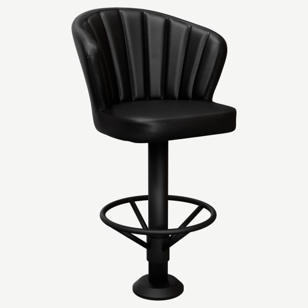 Premium Aria Bucket Swivel Bolt Down Bar Stool Interior