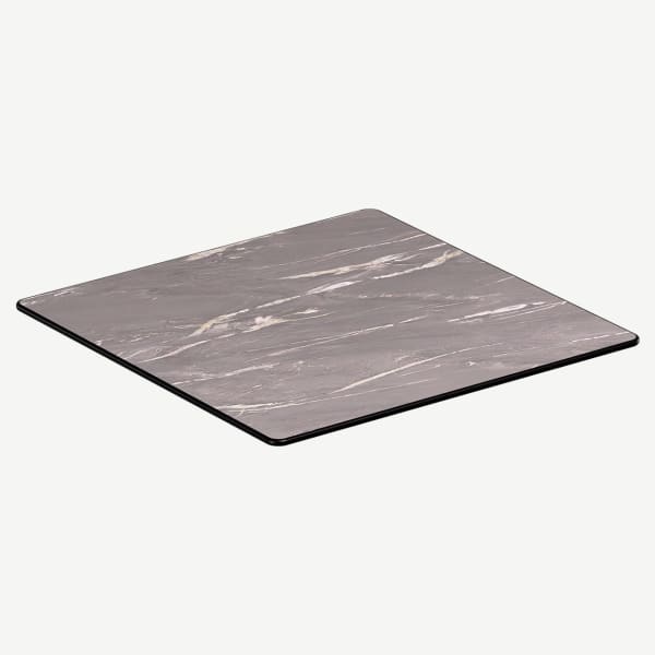 Stone Look Heavy Duty Outdoor Resin Table Top with Phenolic Edge Interior