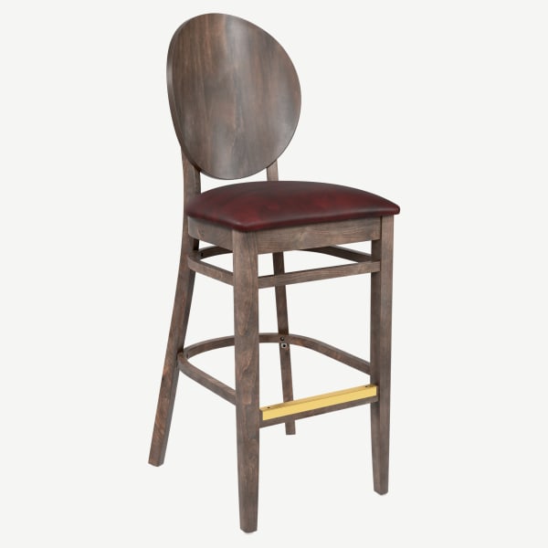 Premium Lorenzo Wood Bar Stool Interior