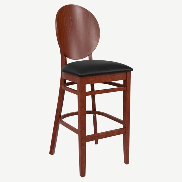 Premium Lorenzo Wood Bar Stool Interior