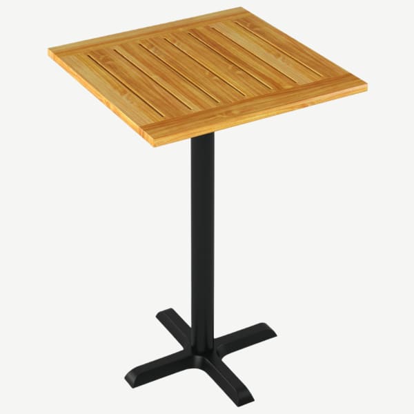 Patio Cedar Table Set - Bar Height Interior