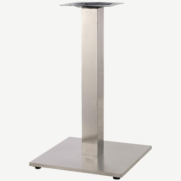Square Stainless Steel Table Base Interior