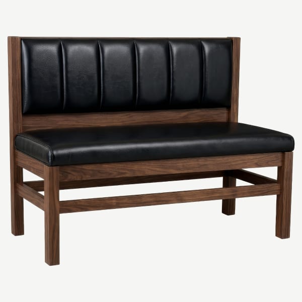 Soho Solid Wood Booth Interior
