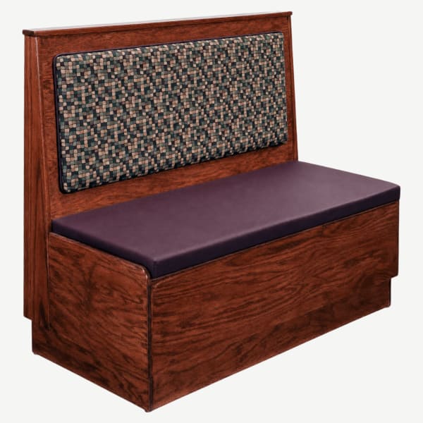 Wood Platform Booth Interior