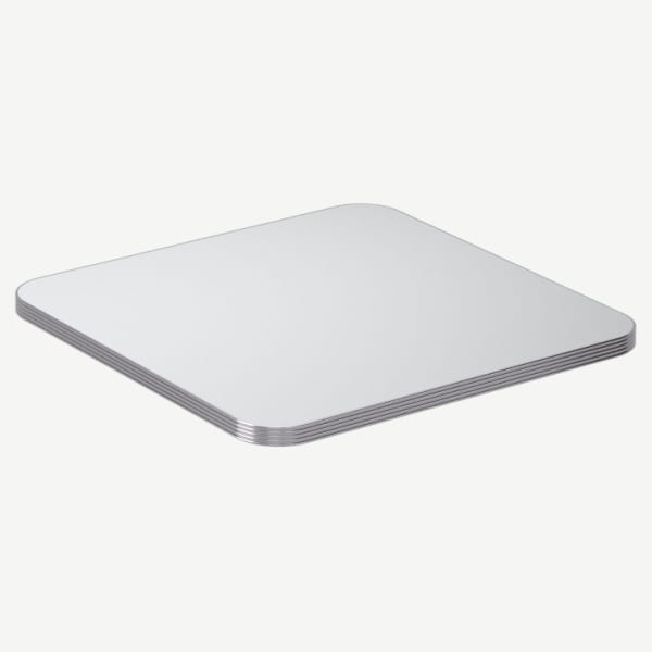 Aluminum Edge Laminate Table Top Interior