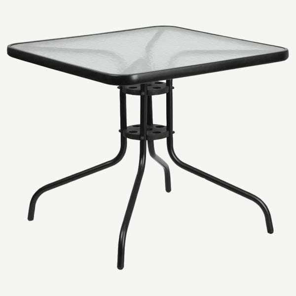 Tempered Glass Patio Table Interior