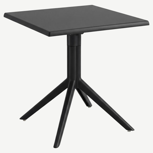 Outdoor Folding Resin Table Interior