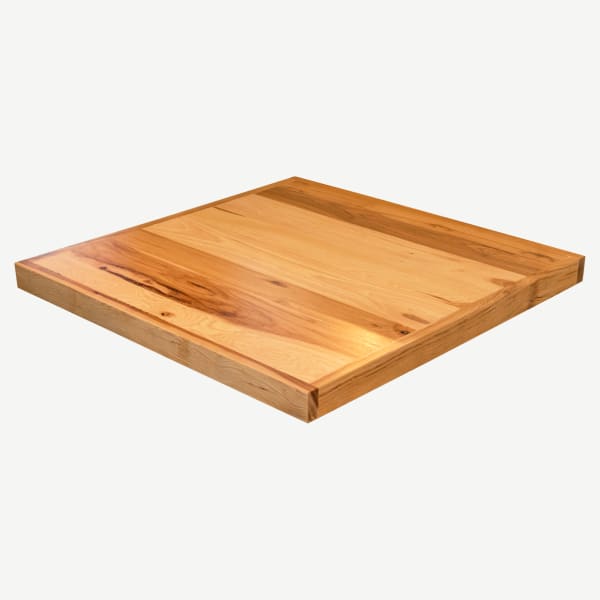 Industrial Series Reclaimed Look Wood Table Top with Drop Edge Interior