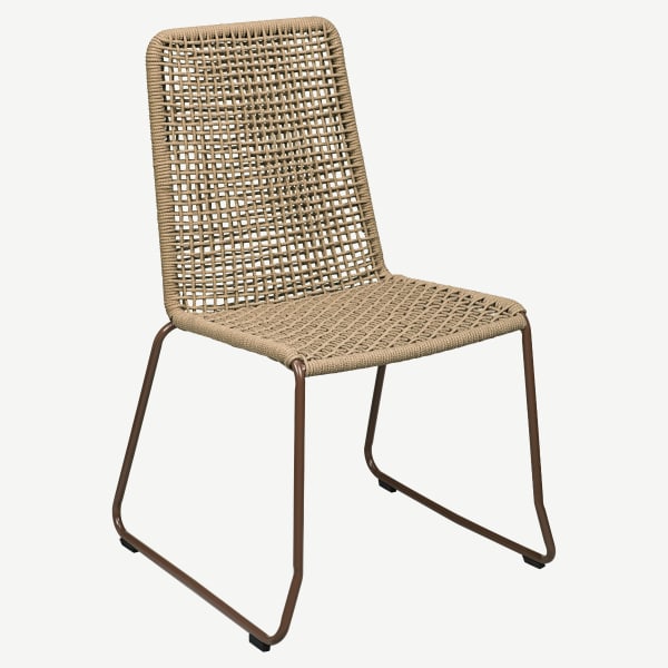Cove Stainless Steel Outdoor Chair Interior
