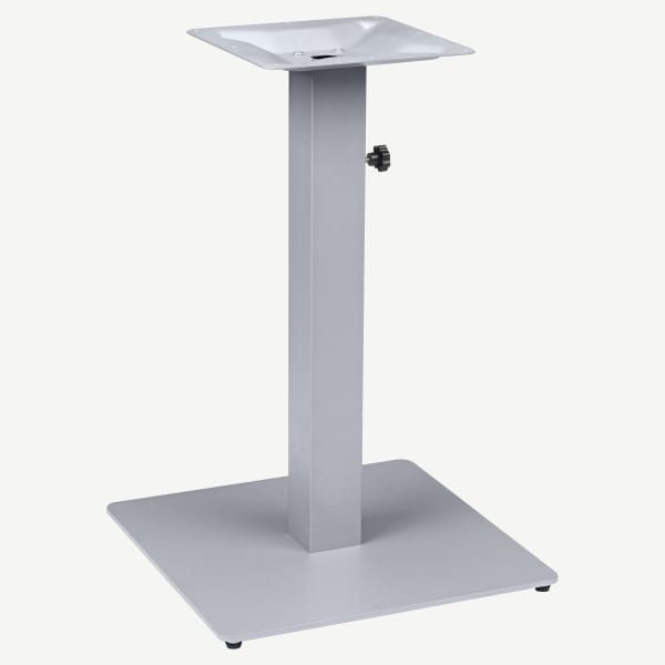 Carlo Outdoor Umbrella Table Base in Titanium Gray - Standard Height Interior