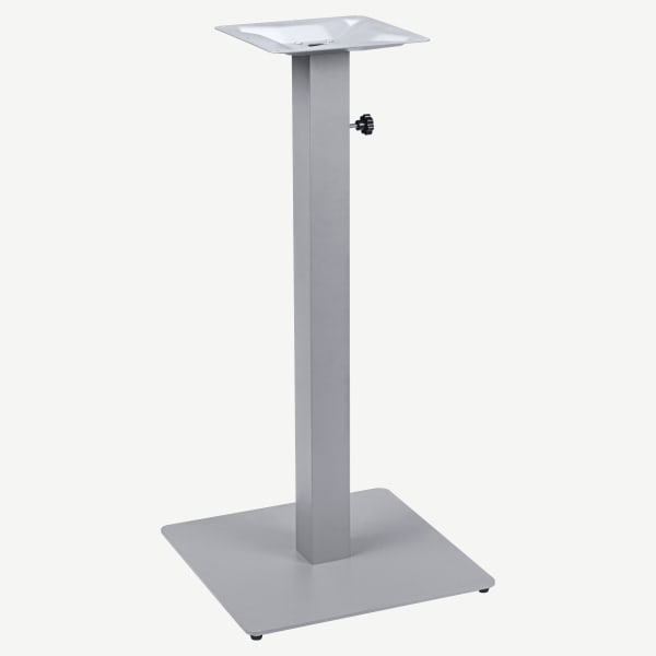 Carlo Outdoor Umbrella Table Base in Titanium Gray - Bar Height Interior