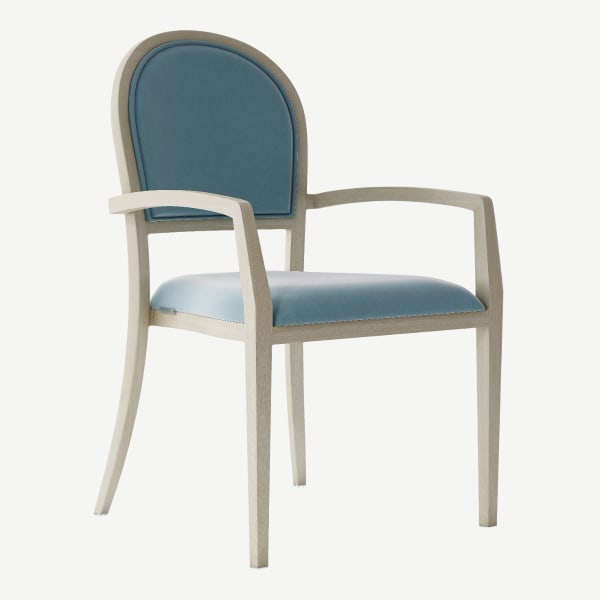 Paloma Aluminum Arm Chair Interior