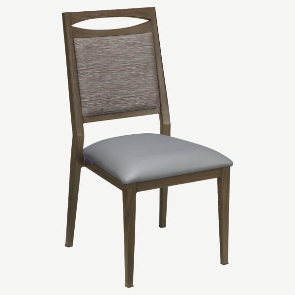 Agnes Padded Aluminum Chair Interior