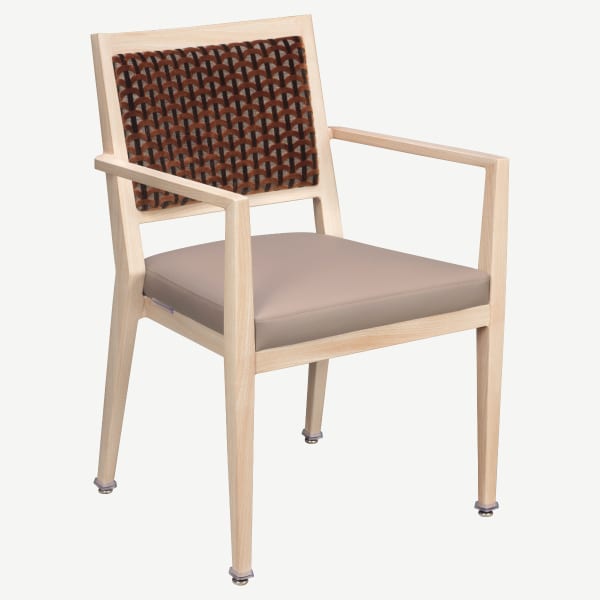 Ruthlan Aluminum Arm Chair Interior