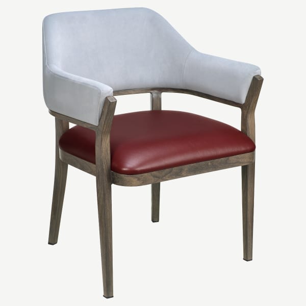 Odette Aluminum Arm Chair Interior