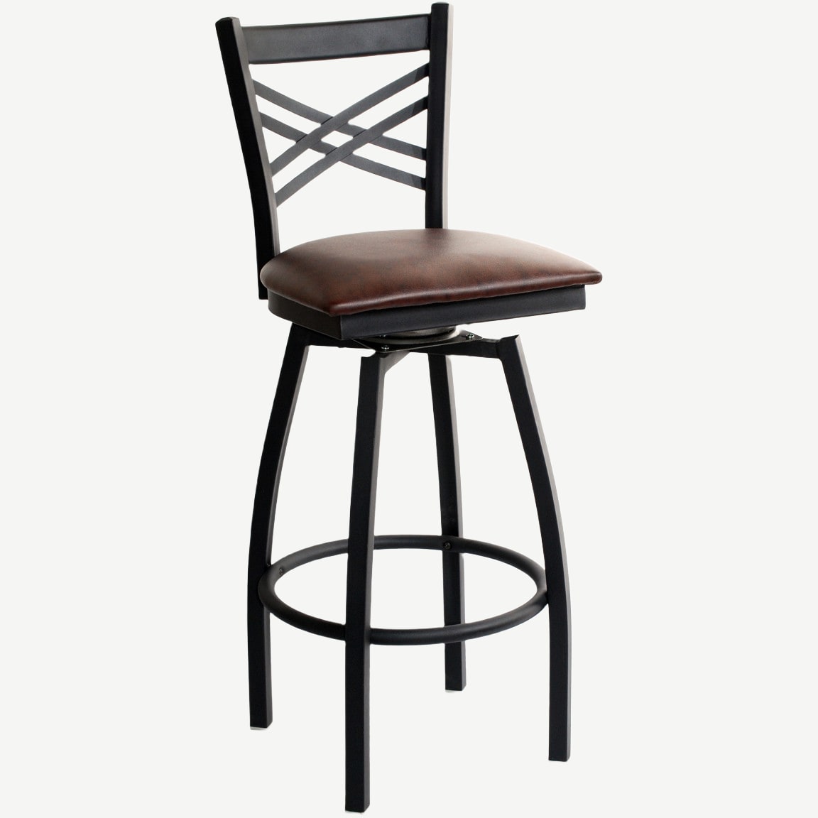 Industrial barstool shop with back