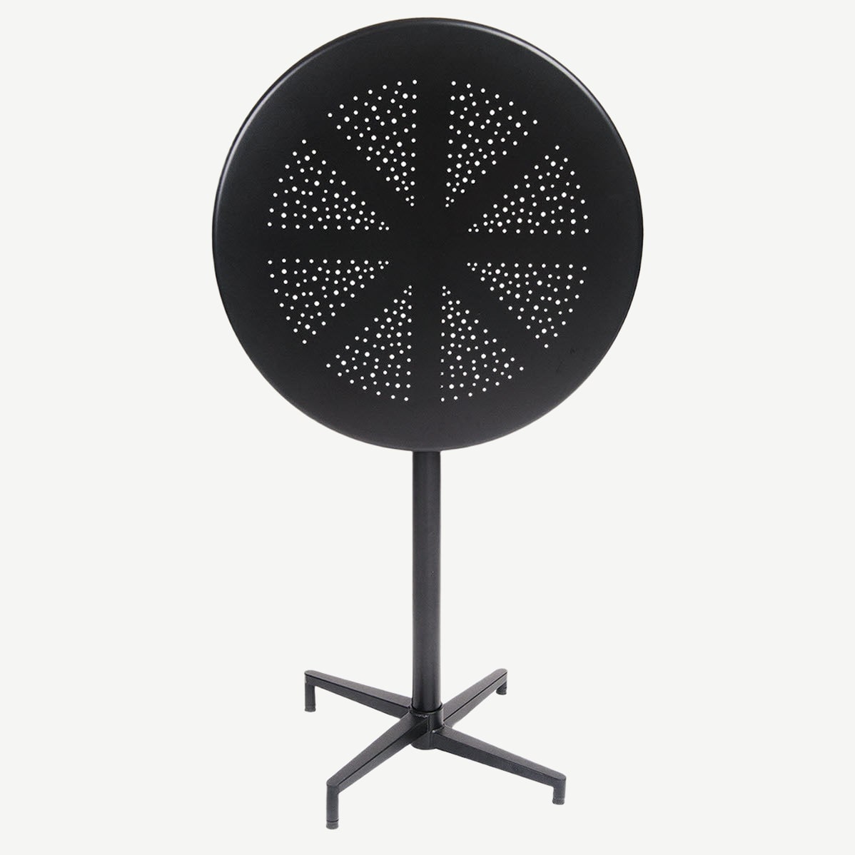 Metal Folding Table with Base Bar Height